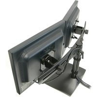 Ergotron DS100 Standfuß für zwei Monitore horizontal angeordnet von Ergotron