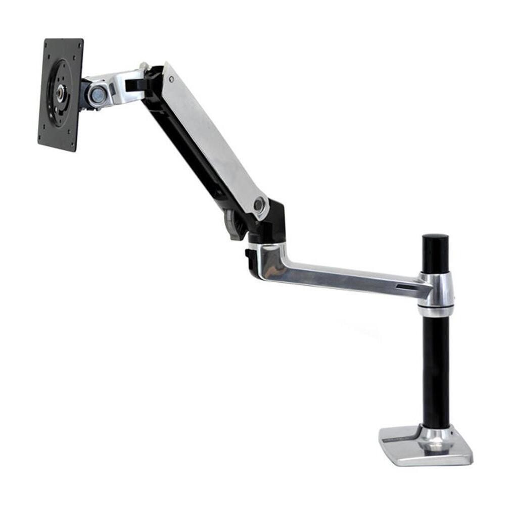 Ergotron Ergotron LX Monitorarm mit hoher Säule Tischhalter Monitor-Halterung Ergotron Ergotron LX Monitorarm mit hoher Säule Tischhalter Monitor-Halterung von Ergotron