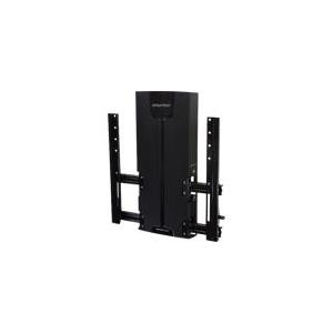 Ergotron Glide Wall Mount VHD - Befestigungskit (neigbare Halterung, Montageschablone, Niedrigprofil-Hebemodul, Installationselemente, Befestigungsteile, Kabelführungskomponenten) für LCD-Display - Schwarz - Bildschirmgröße: 116.8 cm (46) - Wandmontage von Ergotron