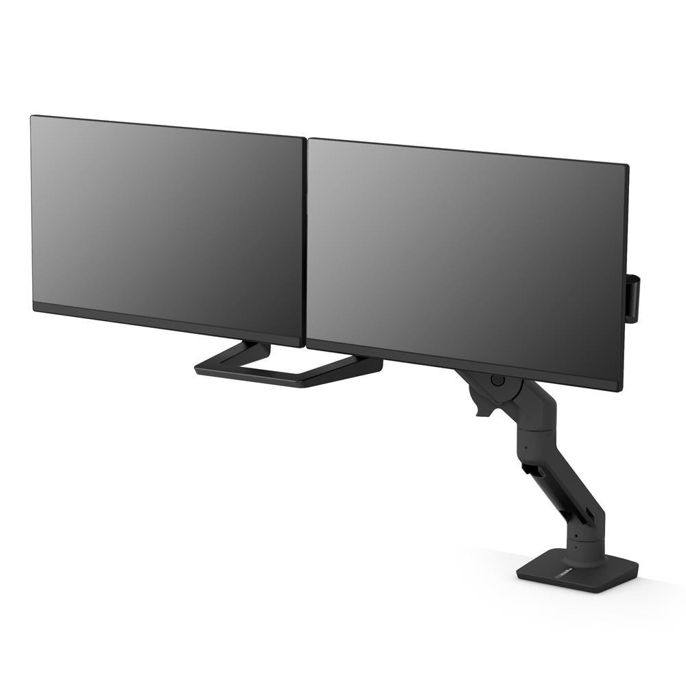 Ergotron HX Dual Monitor Arm - für 2 Bildschirme bis 32 Zoll, Schwarz von Ergotron