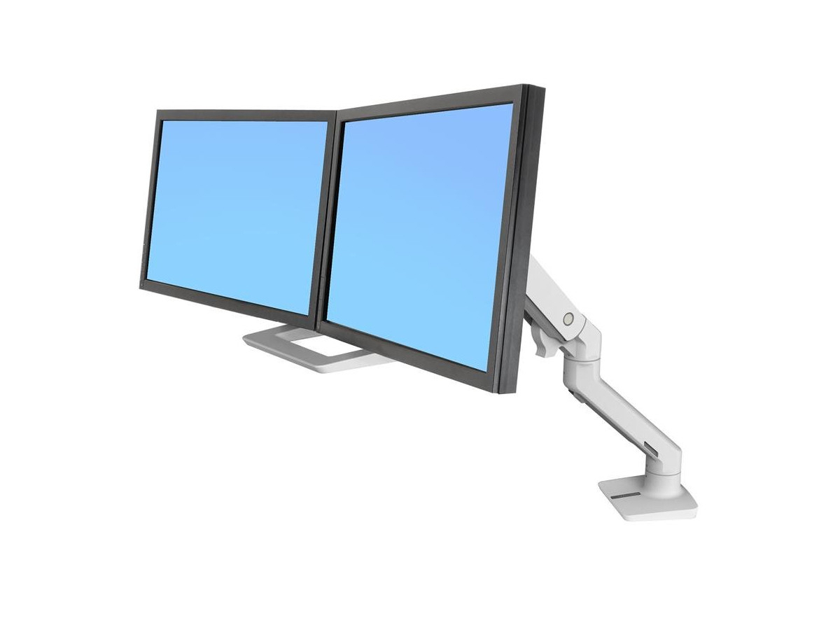 Ergotron HX Dual Monitorhalterung f?r USM Tisch, wei? (46-477-217) von Ergotron