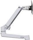 Ergotron LX Arm, Extension and Collar Kit - Montagekomponente (Gelenkarm, Installationselemente, Kappenabdeckung, Stangenring) - für Monitor - mattschwarz - Stangenbefestigung von Ergotron