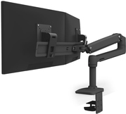 Ergotron LX Dual Direct Monitor Arm - Monitorhalterung - Schwenkarm für bis zu zwei Monitore mit einer Diagonale von max. 63,5 cm (25 ) und maximal 10 kg Gesamtgewicht (schwarz) (45-489-224) von Ergotron