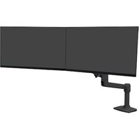 Ergotron LX Dual Direct Monitorarm, Tischhalterung (Schwarz) von Ergotron