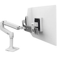 Ergotron LX Dual Direct Monitorarm, Tischhalterung (weiß) von Ergotron