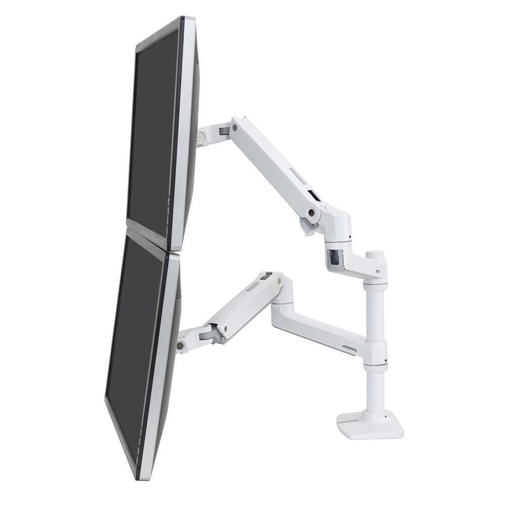 Ergotron LX Dual Monitorarm Tischhalterung für zwei Monitore bis 60,96 cm (24... von Ergotron