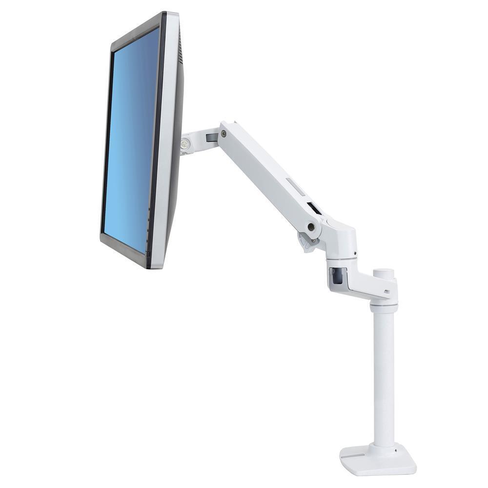 Ergotron LX Monitor Arm - für Bildschirme bis 34 Zoll mit hoher Säule, Weiß von Ergotron