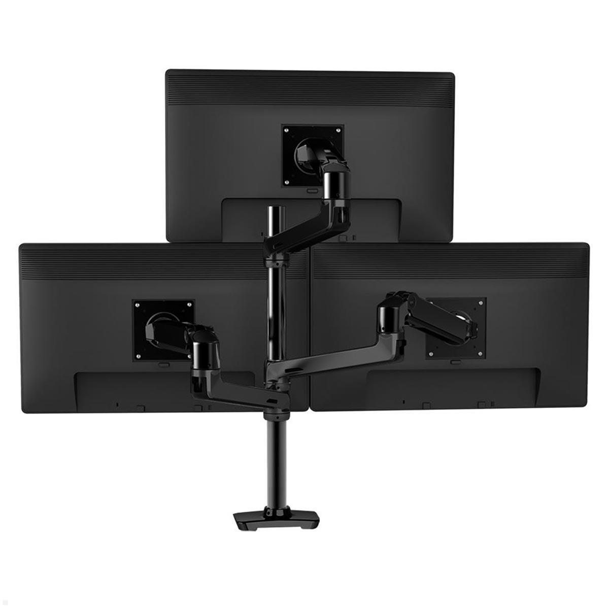 Ergotron LX Monitorhalterung f?r 3 Monitore 40 Zoll, schwarz (45-509-2243) von Ergotron