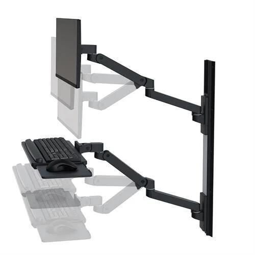 Ergotron LX Pro Wandhalterung - für LCD-Display / Tastatur / Maus - weiß Ergotron LX Pro Wandhalterung - für LCD-Display / Tastatur / Maus - weiß von Ergotron