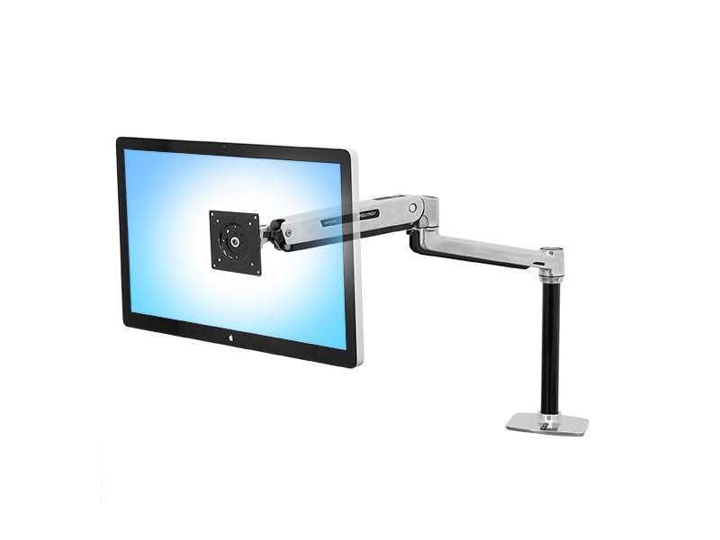 Ergotron LX Sitz-Steh Monitorhalterung als Schreibtischhalter (45-360-026) von Ergotron