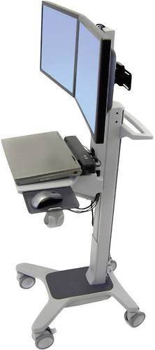 Ergotron Neo-Flex® Dual WideView WorkSpace 2fach PC-/Monitor-Rollwagen 25,4cm (10 ) - 55,9cm (22 von Ergotron