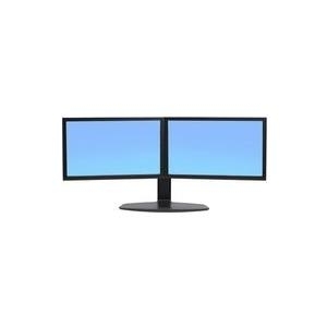 Ergotron Neo-Flex Dual LCD Lift Stand - Aufstellung für 2 LCD-Displays - Schwarz - Bildschirmgröße: bis zu 61cm (bis zu 61,00cm (24) ) - Montageschnittstelle: 100 x 100 mm, 75 x 75 mm (33-396-085) von Ergotron