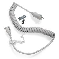 Ergotron - Stromkabelkit - 2,4m - aufgespult - Grau - Saudi-Arabien, Europa (97-920) von Ergotron