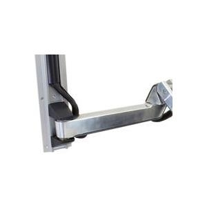 Ergotron StyleView Sit-Stand Combo Extender - Montagekomponente (Verlängerungsarm) - Kunststoff, Aluminium - Polished Aluminum (45-261-026) von Ergotron