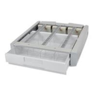 Ergotron StyleView Supplemental Storage Drawer, Single - Aufbewahrungsbox - Grau-Weiß - am Wagen montierbar (97-862) von Ergotron