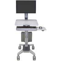 Ergotron WorkFit-C Single LD mobiler Steh-Sitz Arbeitsplatz bis 30" TFT höhenv. von Ergotron