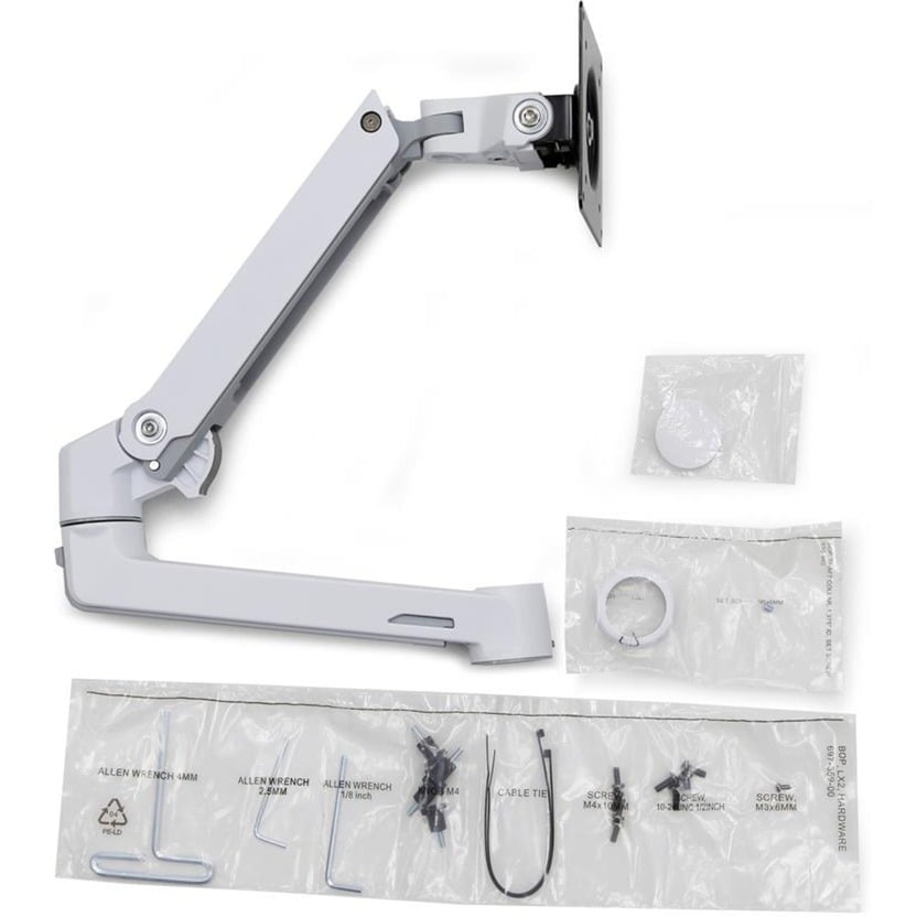 Verlängerungs- und Ringsatz für LX Monitor Arm, Befestigung/Montage Verlängerungs- und Ringsatz für LX Monitor Arm, Befestigung/Montage von Ergotron