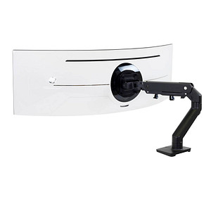 ergotron Monitor-Halterung HX mit HD-Gelenk 45-647-224 schwarz für 1 Monitor, Tischklemme, Tischbohrung von Ergotron