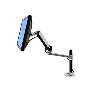 ergotron Monitor-Halterung LX mit hoher Säule 45-295-026 silber für 1 Monitor, Tischklemme, Tischbohrung ergotron Monitor-Halterung LX mit hoher Säule 45-295-026 silber für 1 Monitor, Tischklemme, Tischbohrung von Ergotron