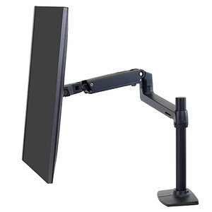 ergotron Monitor-Halterung LX mit hoher Säule 45-537-224 schwarz für 1 Monitor, Tischklemme, Tischbohrung ergotron Monitor-Halterung LX mit hoher Säule 45-537-224 schwarz für 1 Monitor, Tischklemme, Tischbohrung von Ergotron