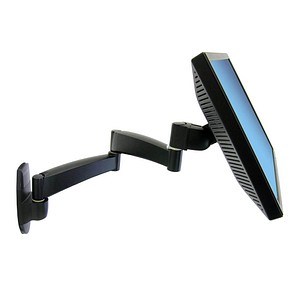 ergotron Monitor-Halterung Serie 200 mit 2 Auslegern 45-234-200 schwarz für 1 Monitor, Wandhalterung ergotron Monitor-Halterung Serie 200 mit 2 Auslegern 45-234-200 schwarz für 1 Monitor, Wandhalterung von Ergotron
