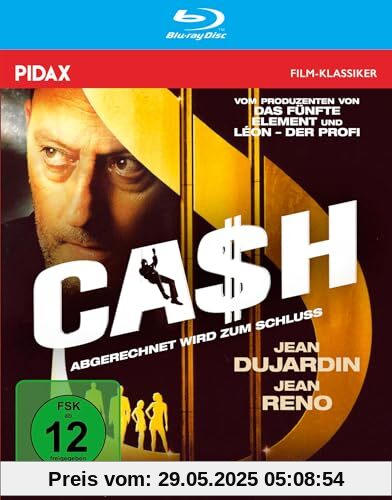 Cash - Abgerechnet wird zum Schluss / Brillante Gaunerkomödie mit Jean Dujardin und Jean Reno (Pidax Film-Klassiker) [Blu-ray] von Eric Besnard
