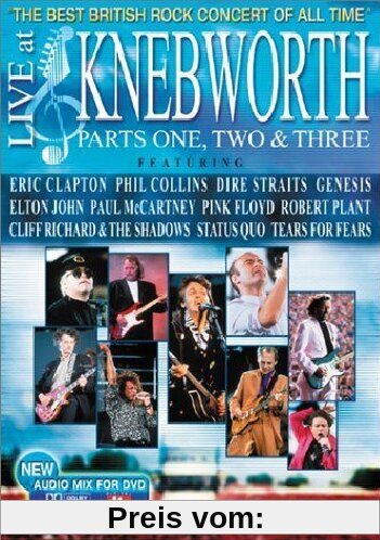 Various Artists - Live at Knebworth Parts 1,2 & 3 [2 DVDs] von Eric Clapton