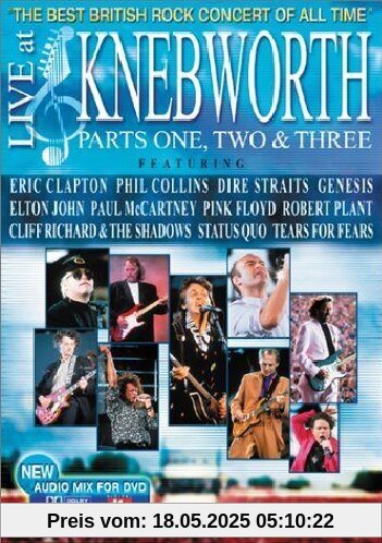 Various Artists - Live at Knebworth Parts 1,2 & 3 [2 DVDs] von Eric Clapton