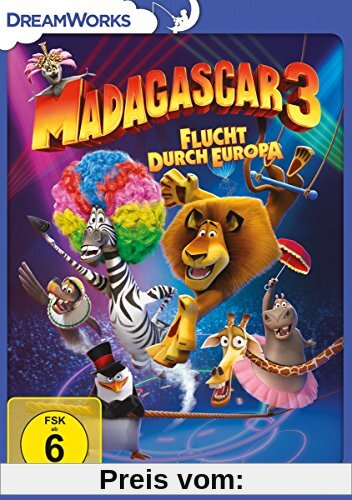 Madagascar 3 - Flucht durch Europa von Eric Darnell