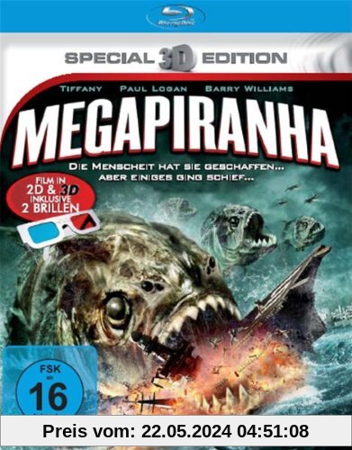 Mega Piranha (3D-Special Edition) [Blu-ray] von Eric Forsberg