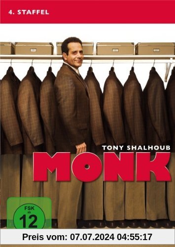 Monk - 4. Staffel [4 DVDs] von Eric Laneuville