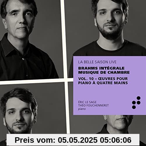 Brahms: Die Kammermusik Vol. 10 - Werke für zwei Klaviere (Live-Aufnahme) von Eric le Sage