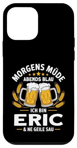 Morgens Müde Abends Blau lustiger Bier Spruch Eric Hülle für iPhone 12 mini von Eric Spruch lustiger Bier Spruch Vatertag