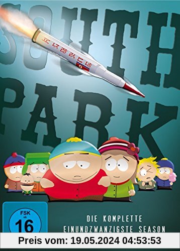 South Park: Die komplette einundzwanzigste Season [2 DVDs] von Eric Stough
