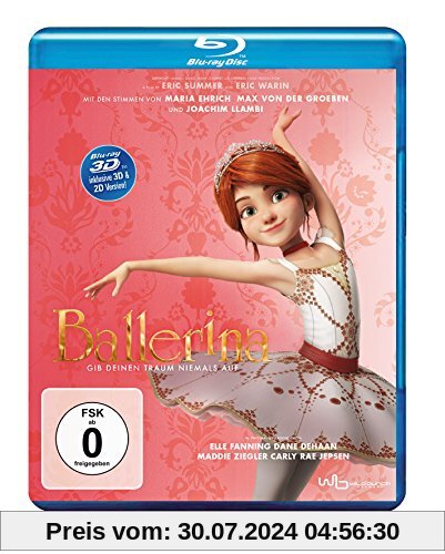 Ballerina - Gib deinen Traum niemals auf  (inkl. 2D-Version) [3D Blu-ray] von Eric Summer