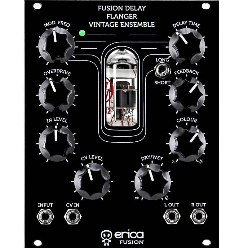 (B-Ware) Erica Synths Fusion Delay/Flanger/Vintage Ensemble Eurorack Module von Erica Synths