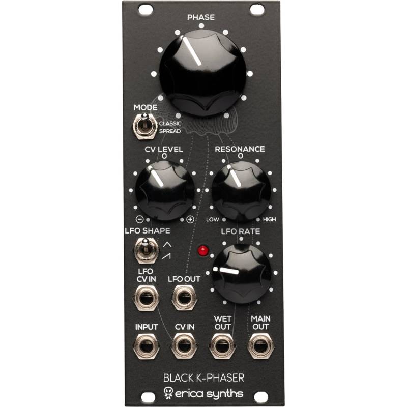 Erica Synths Black K-Phaser Eurorack Module von Erica Synths
