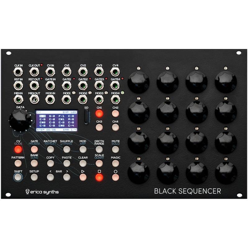 Erica Synths Black Sequencer Eurorack Module von Erica Synths