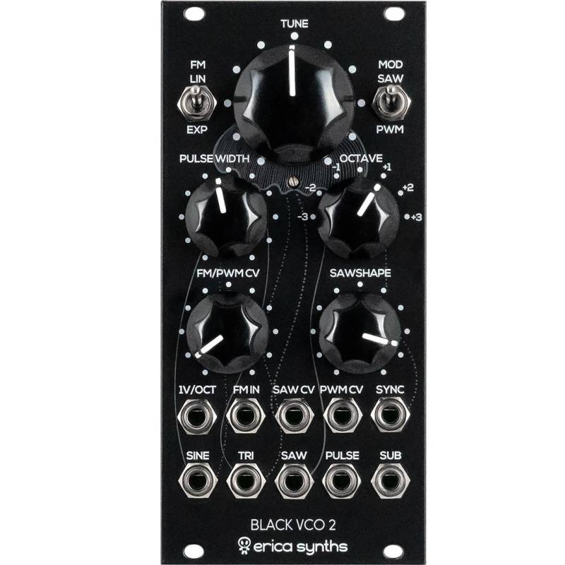 Erica Synths Black VCO2 Eurorack Module von Erica Synths