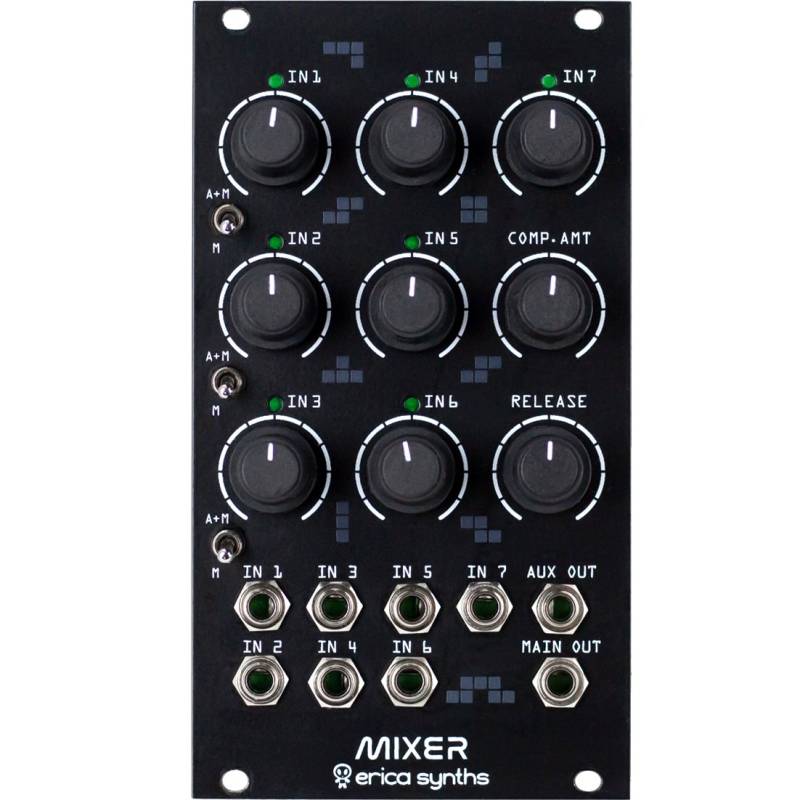 Erica Synths Drum Series Drum Mixer Eurorack Module von Erica Synths
