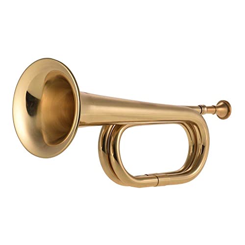 B Flat Bugle Call Trompete Kavallerie -horn -messinginstrument Mit Mundstück Für Schulband von Ericetion