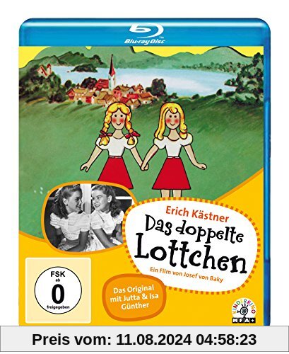 Das doppelte Lottchen [Blu-ray] von Erich Kästner