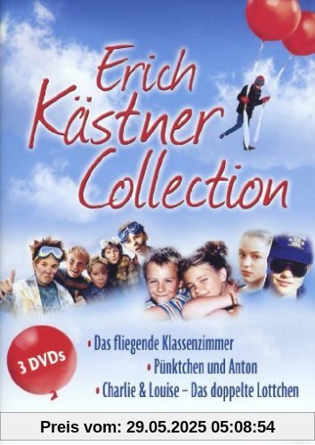Erich Kästner Collection - Das fliegende Klassenzimmer, Pünktchen und Anton, Charlie & Louise (3 DVDs) von Erich Kästner
