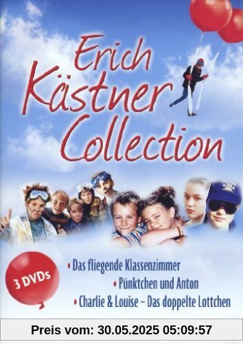 Erich Kästner Collection - Das fliegende Klassenzimmer, Pünktchen und Anton, Charlie & Louise (3 DVDs) von Erich Kästner
