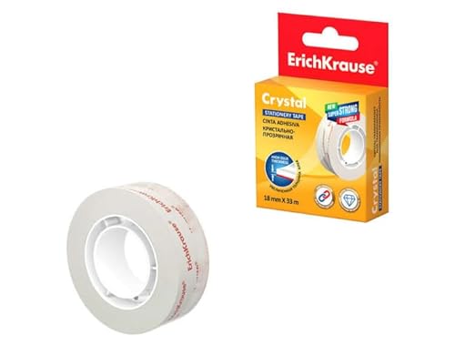 ERICHKRAUSE Erichkrause Kristall-Klebeband, 18 mm x 33 m, transparent ERICHKRAUSE Erichkrause Kristall-Klebeband, 18 mm x 33 m, transparent von Erich Krause