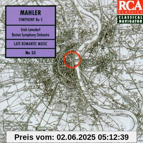 Mahler: Symphony No. 5 (Classical Navigator - Vol. 53) von Erich Leinsdorf