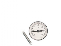 Klemmthermometer Ø63 - Thermometer Ø63 mit Klemmfeder, 0-120 C von Erik Færgemann A/S