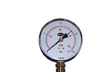 Manometer Ø100, 1/2'', 0-4 bar - 1/2'' (ned), 0-4 bar/mVS og m/stilleviser von Erik Færgemann A/S