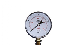 Manometer Ø100, 1/2'',0-16 bar - 1/2'' (ned), 0-16 bar/mVS og m/stilleviser von Erik Færgemann A/S