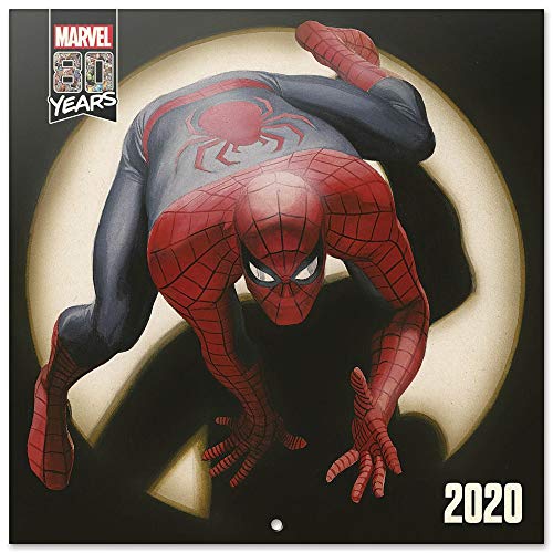 ERIK® Marvel Comics Wandkalender/Broschürenkalender 2020 30x30cm (aufgeklappt 30x60cm im Hochformat) von Erik